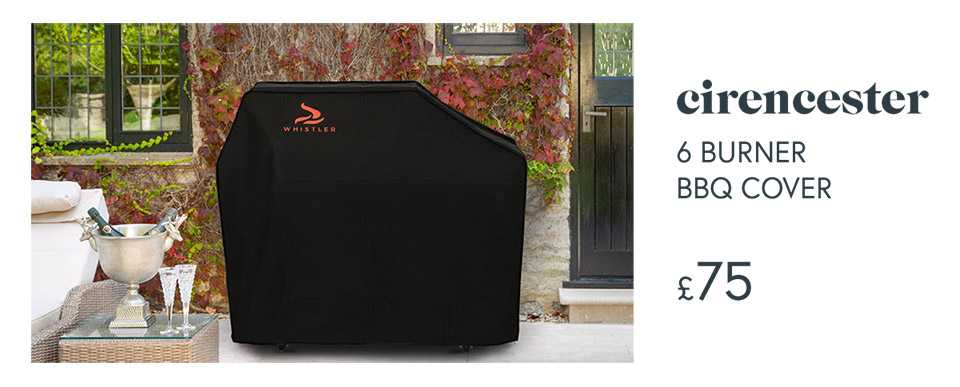 Cirencester 6 burner bbq cover